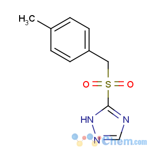 CAS No:338393-13-8 5-[(4-methylphenyl)methylsulfonyl]-1H-1,2,4-triazole