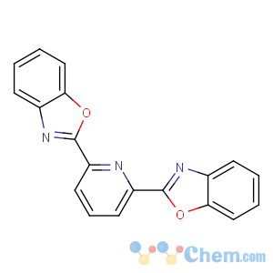 CAS No:33858-36-5 2-[6-(1,3-benzoxazol-2-yl)pyridin-2-yl]-1,3-benzoxazole