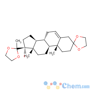 CAS No:3386-00-3 Pregn-5-ene-3,20-dione,17-hydroxy-, cyclic bis(1,2-ethanediyl acetal) (9CI)