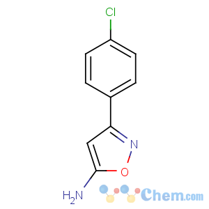 CAS No:33866-48-7 3-(4-chlorophenyl)-1,2-oxazol-5-amine