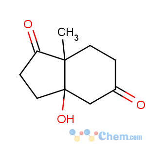 CAS No:33879-04-8 (3aS,7aS)-3a-hydroxy-7a-methyl-3,4,6,7-tetrahydro-2H-indene-1,5-dione