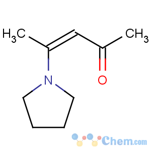 CAS No:3389-57-9 3-Penten-2-one,4-(1-pyrrolidinyl)-