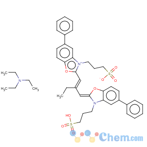 CAS No:33898-60-1 3,3’-DISULFOPROPYL-5,5’-DIPHENYL-9-ETHYLOXACARBOCYANINE TRIETHYLAMMONIUM SALT