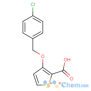 CAS No:339009-58-4 3-[(4-chlorophenyl)methoxy]thiophene-2-carboxylic acid