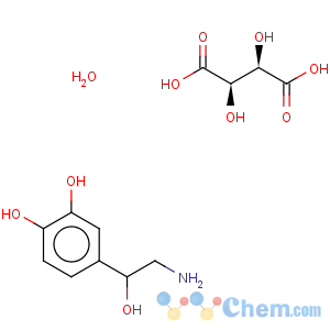 CAS No:339091-66-6 NOREPINEPHRINE L-BITARTRATE HYDRATE, 99%