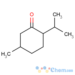 CAS No:3391-87-5 Cyclohexanone,5-methyl-2-(1-methylethyl)-, (2R,5S)-