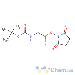 CAS No:3392-07-2 (2,5-dioxopyrrolidin-1-yl)<br />2-[(2-methylpropan-2-yl)oxycarbonylamino]acetate