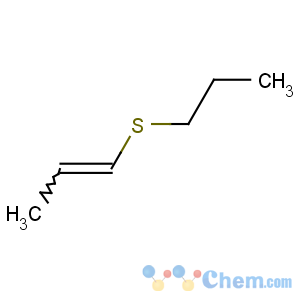 CAS No:33922-70-2 1-[(E)-prop-1-enyl]sulfanylpropane