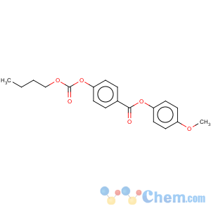 CAS No:33926-39-5 Benzoic acid,4-[(butoxycarbonyl)oxy]-, 4-methoxyphenyl ester