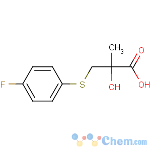 CAS No:339530-91-5 3-(4-fluorophenyl)sulfanyl-2-hydroxy-2-methylpropanoic acid