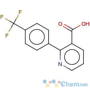 CAS No:339538-65-7 3-Pyridinecarboxylicacid, 2-[4-(trifluoromethyl)phenyl]-