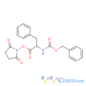 CAS No:3397-32-8 (2,5-dioxopyrrolidin-1-yl)<br />3-phenyl-2-(phenylmethoxycarbonylamino)propanoate