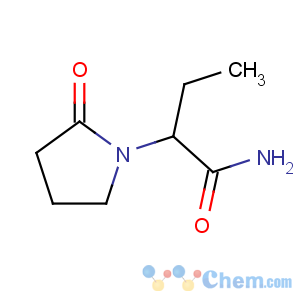 CAS No:33996-58-6 2-(2-oxopyrrolidin-1-yl)butanamide