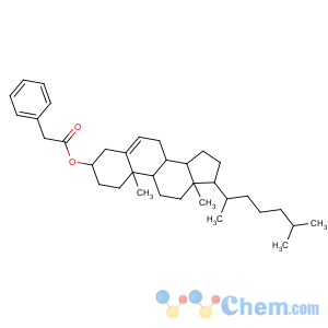 CAS No:33998-26-4 [(3S,8S,9S,10R,13R,14S,17R)-10,<br />13-dimethyl-17-[(2R)-6-methylheptan-2-yl]-2,3,4,7,8,9,11,12,14,15,16,<br />17-dodecahydro-1H-cyclopenta[a]phenanthren-3-yl] 2-phenylacetate