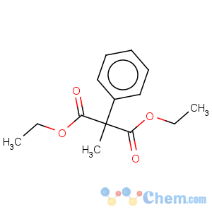 CAS No:34009-61-5 Propanedioicacid, 2-methyl-2-phenyl-, 1,3-diethyl ester