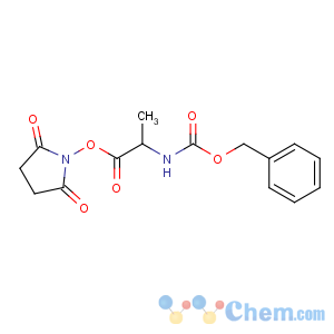 CAS No:3401-36-3 (2,5-dioxopyrrolidin-1-yl) (2S)-2-(phenylmethoxycarbonylamino)propanoate