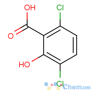 CAS No:3401-80-7 3,6-dichloro-2-hydroxybenzoic acid