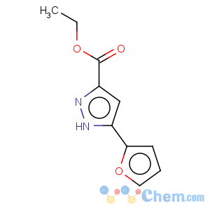 CAS No:34020-22-9 1H-Pyrazole-3-carboxylicacid, 5-(2-furanyl)-, ethyl ester