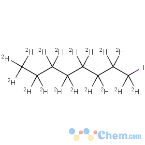 CAS No:340256-37-3 1-iodooctane-d17