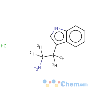 CAS No:340257-60-5 tryptamine-alpha,alpha,beta,beta-d4 hcl