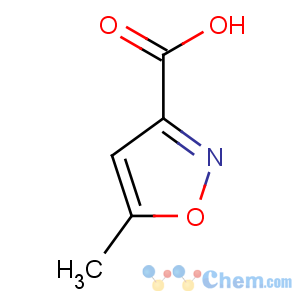 CAS No:3405-77-4 5-methyl-1,2-oxazole-3-carboxylic acid
