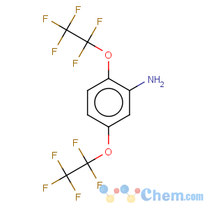 CAS No:34065-82-2 2,5-Di(1,1,2,2,2-pentafluoroethoxy)aniline