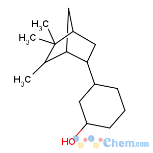 CAS No:3407-42-9 3-(2,2,3-trimethyl-5-bicyclo[2.2.1]heptanyl)cyclohexan-1-ol