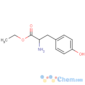 CAS No:34081-17-9 ethyl 2-amino-3-(4-hydroxyphenyl)propanoate