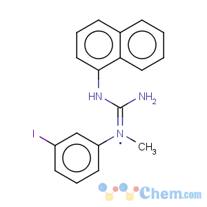 CAS No:341032-67-5 Guanidine,N-(3-iodophenyl)-N-methyl-N'-1-naphthalenyl-