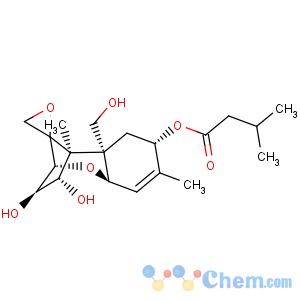 CAS No:34114-98-2 Trichothec-9-ene-3,4,8,15-tetrol,12,13-epoxy-, 8-(3-methylbutanoate), (3a,4b,8a)-