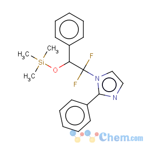 CAS No:341529-17-7 1H-Imidazole,1-[1,1-difluoro-2-phenyl-2-[(trimethylsilyl)oxy]ethyl]-2-phenyl-