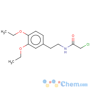 CAS No:34162-19-1 Acetamide,2-chloro-N-[2-(3,4-diethoxyphenyl)ethyl]-