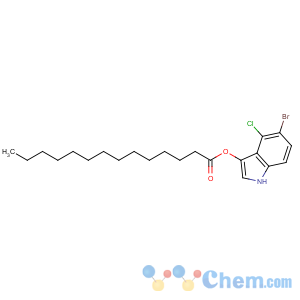 CAS No:341972-95-0 (5-bromo-4-chloro-1H-indol-3-yl) tetradecanoate