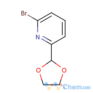 CAS No:34199-87-6 2-bromo-6-(1,3-dioxolan-2-yl)pyridine
