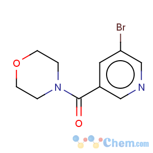 CAS No:342013-81-4 (5-bromopyridin-3-yl)-morpholin-4-yl-methanone