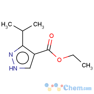 CAS No:342026-17-9 1H-Pyrazole-4-carboxylicacid, 3-(1-methylethyl)-, ethyl ester