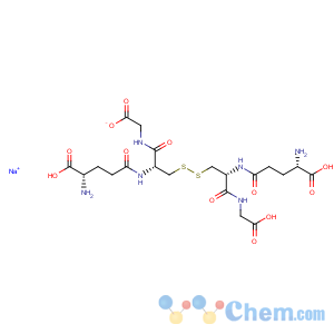 CAS No:34212-83-4 Glycine, L-g-glutamyl-L-cysteinyl-, sodiumsalt (1:?)