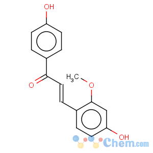 CAS No:34221-41-5 2-Propen-1-one,3-(4-hydroxy-2-methoxyphenyl)-1-(4-hydroxyphenyl)-, (2E)-