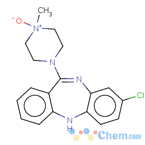 CAS No:34233-69-7 5H-Dibenzo[b,e][1,4]diazepine,8-chloro-11-(4-methyl-4-oxido-1-piperazinyl)-
