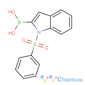 CAS No:342404-46-0 [1-(benzenesulfonyl)indol-2-yl]boronic acid