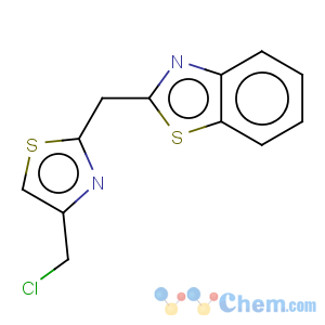 CAS No:342405-25-8 Benzothiazole,2-[[4-(chloromethyl)-2-thiazolyl]methyl]-