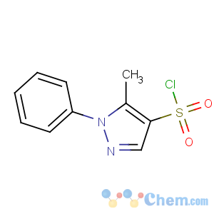 CAS No:342405-38-3 5-methyl-1-phenylpyrazole-4-sulfonyl chloride
