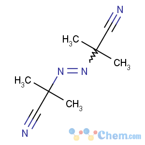 CAS No:34241-39-9 (E)-Azobis(isobutyronitrile)