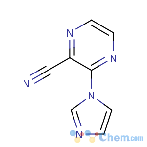 CAS No:342412-44-6 3-imidazol-1-ylpyrazine-2-carbonitrile