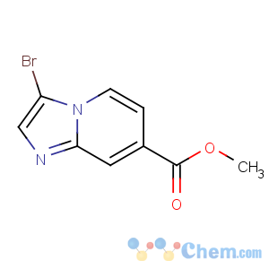CAS No:342613-63-2 methyl 3-bromoimidazo[1,2-a]pyridine-7-carboxylate