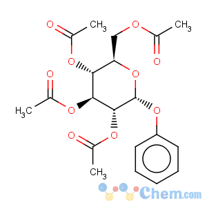 CAS No:3427-45-0 a-D-Glucopyranoside, phenyl,tetraacetate (9CI)