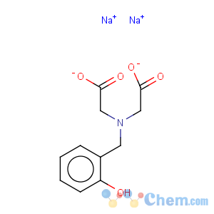 CAS No:34270-33-2 Disodium N-(Carboxylatomethyl)-N-[(2-Hydroxyphenyl)Methyl]Glycinate