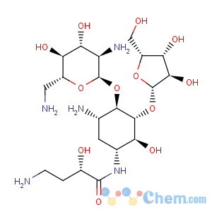 CAS No:34291-02-6 D-Streptamine,O-2,6-diamino-2,6-dideoxy-a-D-glucopyranosyl-(1®