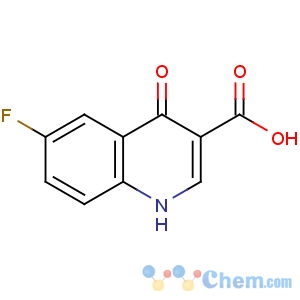 CAS No:343-10-2 6-fluoro-4-oxo-1H-quinoline-3-carboxylic acid