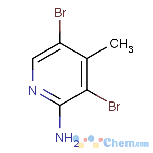 CAS No:3430-29-3 3,5-dibromo-4-methylpyridin-2-amine